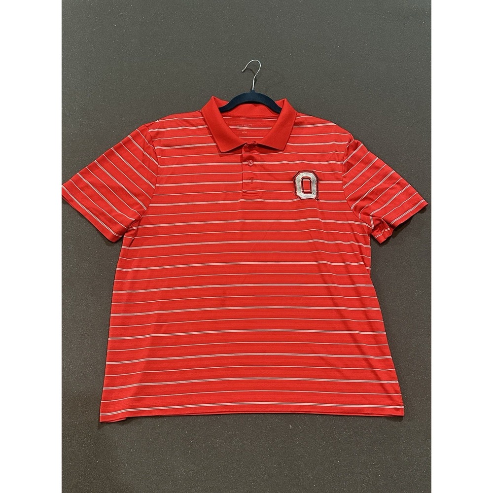 Ohio State Buckeyes Red Polo Large #OSU #BUCKEYES #RED #LARGE